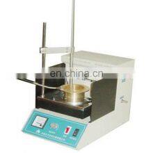 High Thermal Efficiency Standard Test Oil Cup/Open Cup Flash Point Tester/Oil Tester