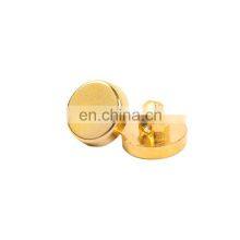 Guaranteed Quality Fancy Shank Down Hole Flat ABS Gold Button