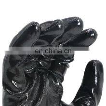 China Comfortable Breathable Flower Print Garden Nylon Shell Nitrile Work Gloves Wholesale thumbnail-5