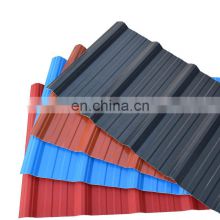 heat insulation upvc plastic corrugated roofing sheets/ 3 layer UPVC roof tiles/pvc tejas Spanish tiles Anti-Corrosion PVC