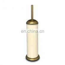 3L Gold White With Toilet Brush Garbage Trash Bin Garbage Bin Waste Bin Pedal Stainless Steel Mini Trash Can thumbnail-5