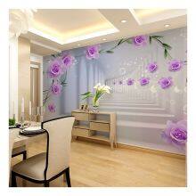 New Designs Decorative Floor Sticker Murals Flowers Mural Waterproof 8D Drop Ship thumbnail-2