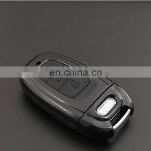 Customized ABS Plastic Silicone Protective Chain Ring Car Logo Keyholder For Audi Q5 thumbnail-2