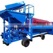 Portable Gold Mining Screening Sand And Gold Trommel Screen Equipment