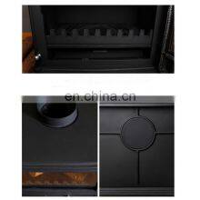 European-Style Villas And B&Bs In Rural Areas Cast Iron Free-Standing Real Fire Wood Heating Fireplace thumbnail-2