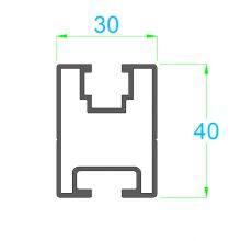 MK PV Panel Rails Photovoltaic Aluminum Rail for Solar Mounting System 6005 Factory Direct Sell thumbnail-2