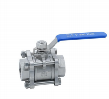 3 piece threaded socket solder ball valve