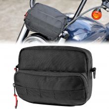 Motorcycle Handlebar Bag, Universal Handle Bar Bag, Tool Bag, Bicycle Bar Bag, Front Fork Storage Accessory Bag