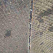 High Chromium Carbide Overlay Mild Steel Wear Resistant Bimetal for Auger Blades of the Screw Conveyor thumbnail-3