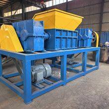 Car Tires Truck Tires Rubber Pvc pp Re Double Shaft Shredder thumbnail-5