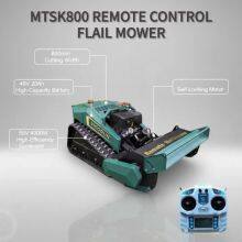 MTSK800 Remote Control Robot Mower, Self-Locking Slope Safety Robot Mulcher for Agricultural Use Vigorun thumbnail-1