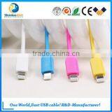 High Quality Remax Light-speed Copper Core 1.2A cable usb for android and i-phone