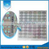 Customized Matte Sliver 3d Hologram Security Sticker Laser Printing thumbnail-4