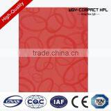 Circle Red 1mm Hpl Formica Sheets