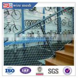 stainless steel wire rope mesh net/cable tray/mesh cable wrap