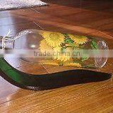 Single Black Bottle Acrylic Wine Stand thumbnail-1