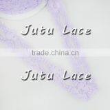 Elastic Lace - Lace Ribbon- Elastic by the Yard - Shiny Elastic - Stretch Lace - Stretchy White Lace thumbnail-3