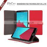 Fashion Magnetic Closure pu Leather Case Cover for LG G4,leather Wallet Case for LG G4