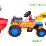 New Electric Car Drivable Toy Digger With Trailer 615 thumbnail-2