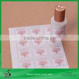 Sinicline Cosmetics Bottle Sticker With Customized Design/Application Sticker