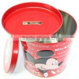 Oval-shaped Money Saving Tin Boxes,Money Tin Boxes