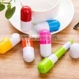 2016 Hotsell Retractable Pen Capsule Shape Ballpen Pill Shape Pen for Medical Shop Promotional