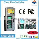 Turkish Lira Operated Multi Languages Bank Cell Phone Charge Kiosk/mall Kiosk for Cell Phone Showcase Display APC-06B thumbnail-4