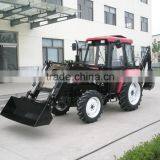 Popular 80Hp Agricultural Tractor With Front End Loader and Backhoe Customized Quality Choice thumbnail-5