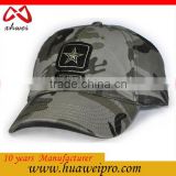 Made In China Oem Camouflage Army Camo Hat Baseball Cap Cotton Sun Hat Adjustable cadet and military