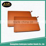 Men's Fine Business Leather Bag Folder With Zipper thumbnail-1