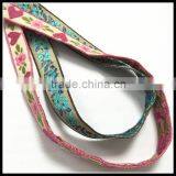 Pink Heart Printed Embroidery Ribbon Manufacturing in Dongguan for Decoration thumbnail-6