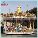 24 seats Merry go around,Happy Childhood Playground Equipment carrousel playing for children