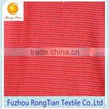 Hot Sells 283 Red Spandex Polyester Mesh Fabric for Bed Cover