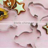 2015 Popular DIY Creative Design Animal Shaped Stainless Steel Cookie Cutters for Cakes and Bisciuts thumbnail-5