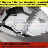 Stainless Steel Commercial LPG Gas Food Boiler Soup Tureen Rice Bowl Steamer thumbnail-2