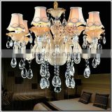 Most Popular Champagne Chandelier Luxury Chandelier Modern Crystal Lamp Design MD88009 L8