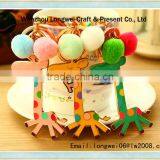 Giraffe Shaped Metal Anime Keychain/keychain Camera Manual/mini Cactus Keychain