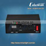 DMX high voltage LED dimming controller, digital display, 110/220V (CB-BM10-33A-LED)