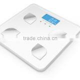 APP control electronic Bluetooth bathroom scale with body fat, water, bone composition analyzer MAX180KG