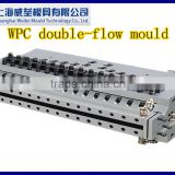 2016 Shanghai Weilei extrusion mould double flow mould has big products span