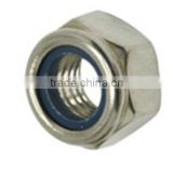 Steel hex self locking nuts