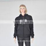 2016 Women's Fitness High Quality Printed Custom Hoodies thumbnail-6