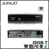 JUNUO shenzhen manufacture OEM cheap quality hd 1080p H.264 mstar tv tuner Sri Lanka digital tv receiver isdb-t