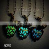 Glow in the Dark Fashion Football Necklace Gifts thumbnail-4