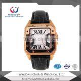 Japanese Quartz Movement Men Leather Watch Strap