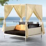 wholesale china Outdoor Beach swimming pool canopy bed outdoor