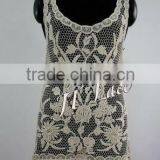 purple cotton100% chrysanthemum designs for lady vests
