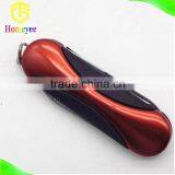 Orange TPR Handle Mini Pocket Knife With Keychain Ring Gift Knife thumbnail-4