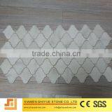 Carrara White Marble Tile Mosaic Patterns