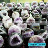 Natural Amethyst Open Smile for Fengshui / Small Amethyst Geode thumbnail-1